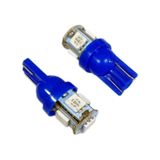 Carub 12v T10 Ampul 5 Led Smd Mavi Br0400234