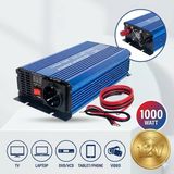 Carub 12V To 220V Çevirici İnvertör 1000W - Araç Ve Karavan Tipi Usb Çıkışlı Dijital Ekranlı Güç Yükseltici