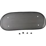 Carub Arka Cam Perde Oval Vantuzlu Siyah 100x50 cm BR4954002