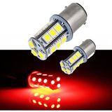 Carub Çakar Ledli Stop Ampulü Çift-Tek Duy Fren Lambası 18 Led KIRMIZI