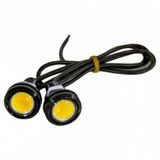 Carub Lamba Ayna Altı C.O.B Led 2'Li 12V 22Mm Turuncu