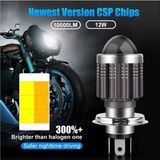 Carub LED Far Ampül Metal Gövde Füme Kasa H-4 Uzun Kısa Vardır Kısa Sarı Uzun Beyaz