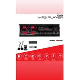 Carub Oto Teyp Usb+Bluetooth+Wifi+Aux+Sdcard+Radio 12V Kırmızı Işık