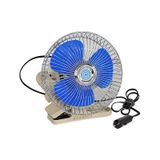Carub Oto Vantilatör Çap 18 cm Mandallı Döner Başlıklı 12V Araç Içi Fan