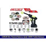 CARUB OTO YIKAMA TABANCA ŞARJLI 300W+ YEDEK BATARYA