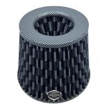 Carub Performans ve Ses Arttırıcı Açık Hava Filtresi +6 Hp Açık Tip Karbon 76 mm