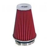 Carub Ses & Performans Arttırıcı Açık Hava Filtresi Uzun Tip Kırmızı +6 Hp Aparatlı Üniversal