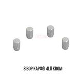 Carub Sibop Kapağı 4Lü Krom Gri Br5531116
