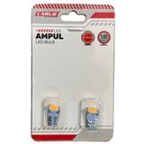 Carub T10 Park Ampulü Dipsiz 12v Turuncu Cob Led 2 Adet Fiyatı BR 040 02 56