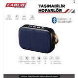 CARUB Taşınabilir Kablosuz Hoparlör Bluetooth Mini Suya Dayanıklı 10 W Güç Özellikli