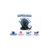Carub Tekli Vantilatör Çakmaklık Usb Çıkışlı 12/24 Volt Çalışır