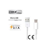Carub Telefon-Tablet Sarj Kablosu Usb Samsung 1Mt Uyumlu
