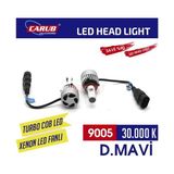 Carub Xenon Led Turbo 12V 9005 Fanlı Mavi 30.000K