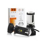 Carub Y9 H4 Bi-Xenon Mercekli Ampul Süper Beyaz 36-50W/5000-8000Lm/6000K