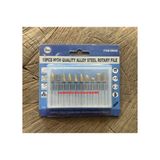 Carve Titanyum Çelik Ahşap Metal Oyma Seti Freze Seti Gravür Ucu 10PCS 3mm - 5CM - Sarı