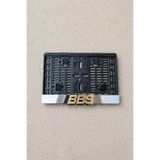 Carvian BBS Pleksi Motor Plakalık