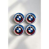 Carvian BMW 5 SERİSİ E39 E60 F07 F10 50. YIL ÇELİK JANT GÖBEK SETİ 68 MM