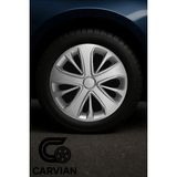 Carvian Peugeot 301 15 Inç Uyumlu Jant Kapağı 4 Adet B1129 - -