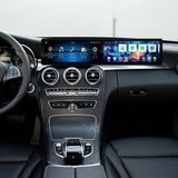 Carvocal Mercedes W205 Çift 12.3'' Ekran Android Multimedya – Carplay + Android Auto