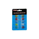 Carvonn Carub Mini Sigorta Bıçak 10'lu Set 5A 7.5A 10A 15A 20A 30A Oto Elektrik Aksesuarı