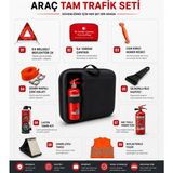 Carvorio Tam Trafik ve Ilk Yardım Seti - Siyah