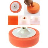 Carwell Pasta Cila Polisaj Süngeri 150 Mm M14 Turuncu