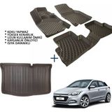 Carx Hyundai I20 3D Havuzlu Oto Paspas ve 3D Bagaj Havuzu (2014 ve Sonrası) - Siyah