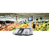 CAS CL-3000 Barkodlu Terazi 15 kg 2 gr Onaylı Profesyonel Tartım ve Etiketleme Çözümü