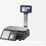 Cas CN1 Barkodlu Terazi 15/30 kg 5/10 gr Siyah Renk ile Etkili Tartım Fonksiyonları