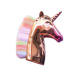 CAŞ DEKORASYON Altın Renk Unicorn Allık Fırçası Makyaj Fırçası