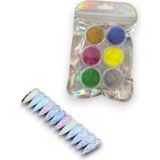 Caş Dekorasyon Karışık Renk Nail Art Tırnak Süsleme Simi - Çok Renkli