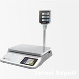 CAS Pr-Plus-Lcd Boyunlu 15 kg x 2 / 5 gr Hesaplamalı Terazi