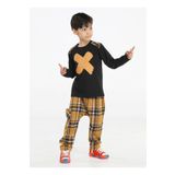 Casa Laci Ekose Pantolon + T-shirt Takım