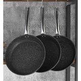Casa Milano Black Line 20-24-28 cm Tava 3'lü Set