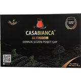 Casabianca CASABİANCA ALTINDEM DEMLİK POŞET SÜZEN ÇAY 200*30 GR 6 KG