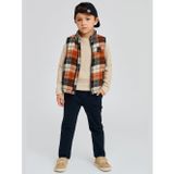 Casabony 3'lü Takım Erkek Çocuk Yelek & Pantolon & Sweatshirt Takım