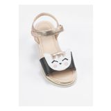 Casabony Gold Cat 3D Simli Kız Çocuk Sandalet