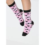 Casabony Xo Desenli Pembe Kız Çocuk Çorap - 3 - 4 Yaş