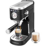 Casabrews CM5418 Portafilter Makinesi Espresso Makinesi Süt Köpürtücü ile