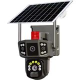Casacop Q8 Solar 4g 3 Kameralı 2mp+2mp+2mp Ptz Sesli Sim Kartlı Kamera