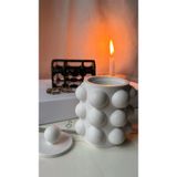 CasadiDuck Bubble Kapaklı Model Dekoratif Vazo Obje 10cm