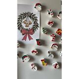 CasadiDuck Yılbaşı Özel Dolap Süsü/Magnet 6lı | Casa di Duck