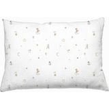 Casadora Baby Circus 100% Pamuk Saten Çocuk Yastık Kılıfı - 50 x 70 cm - Beyaz - Pembe - Mavi