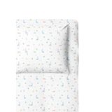 Casadora Baby Dino Organik Pamuk Saten Bebek Çocuk Lastikli Çarşaf Seti 70 X 140 Cm