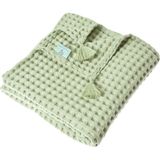 Casadora Baby Mint Organik Pamuk Bebek Çocuk Waffle Pike Örtü 160 x 220 cm - Standart