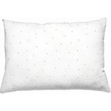 Casadora Baby Stars 100% Pamuk Saten Çocuk Yastık Kılıfı - 50 x 70 cm - Altın Rengi