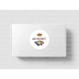 Casalinghi Hac Hediyesi Etiketi Allah Kabul Etsin Yuvarlak Mat Sticker Zamzam Hajj Umre Süsleme 4 cm (90 Adet)
