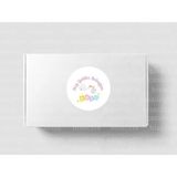 Casalinghi Hoş Geldin Bebeğim Etiketi Baby Parti Yuvarlak Mat Çıkartma Cute Round Sticker 4 cm (45 Adet)