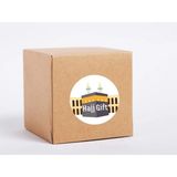 Casalinghi Ingilizce Hajj Hediyesi Etiketi Gift Sticker Hajj Umre Kabe Yuvarlak Mat Çıkartma 4 cm (90 Adet)