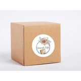 Casalinghi Ingilizce Umre Hediyesi Etiketi Umrah Gift Sticker Umre Hajj Kabe Süslemeleri 4 cm (90 Adet)